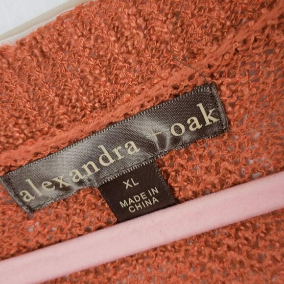 Alexandra + Oak women's Open Front Cardigan  XL - Picture 4 of 5